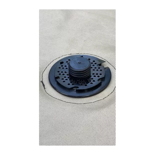 Ventilátor Boat Vent 4 s černou plachtou