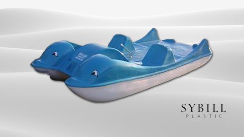 Vodní kolo delfín 4-6 osob plast SYB