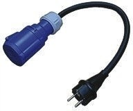 Adaptérový kabel 3m Schuko-STECKER >CEE spojka