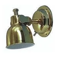 Patrové světlo DE LUXE lakovaná mosaz 75mm 15W