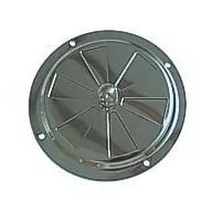   Kulatý ventilátor z nerezové oceli Ø 102 mm seřizovací středový šroub