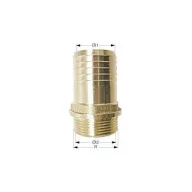 Hadicová tryska Ms58 1/2" pro hadici 3/4"