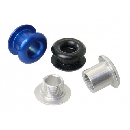 Palubní pouzdro 8mm závit 7-12mm hliník černá