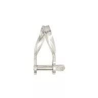 Soustružený třmen z nerezové oceli 5 x 33 mm