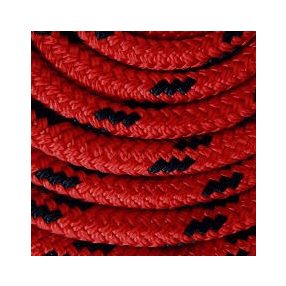 Lano PP červeno-černé 10 mm