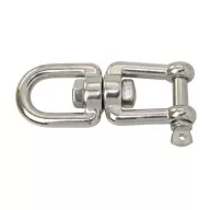 Otočné lité oko/vidlice z nerezové oceli 8 mm