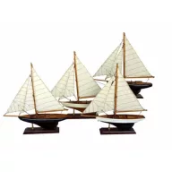 Model lodi plachetnice v několika barvách 33cm