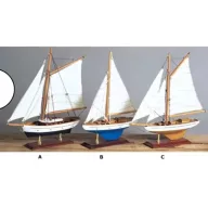 Model lodi plachetnice v několika barvách 33cm