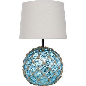 Lámpa Üvegbója kék VVL