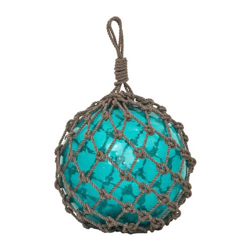 Türkisz zöld üvegbója 30,5cm VVL
