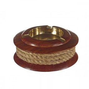 Popelník ze šnečího dřeva měděný