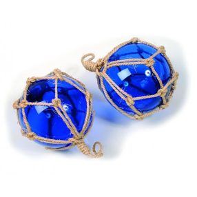 Üvegbója kék 15 cm VVL