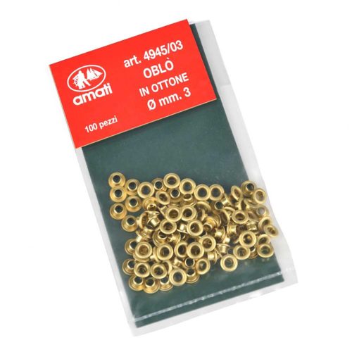 Kabinablak sárgaréz 3mm/10db VVL