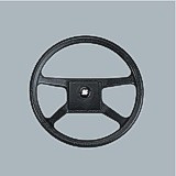Plastová řídítka ULTRAFLEX V33 černá 342 mm