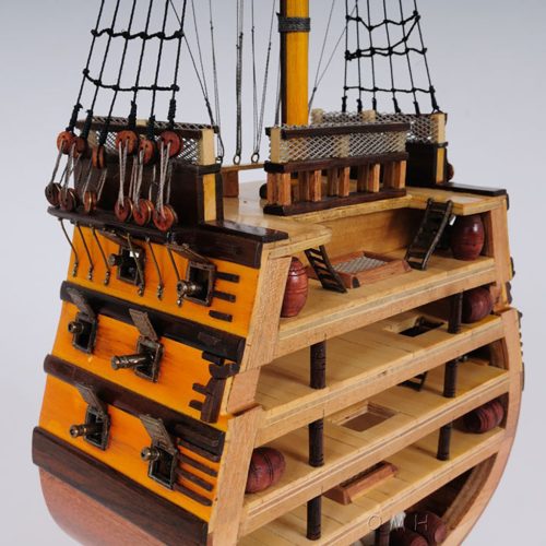 HMS Victory oldal metszet VVL