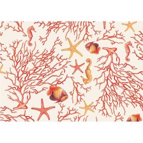 Korallos csomagolópapír 50 x 70 cm VVL